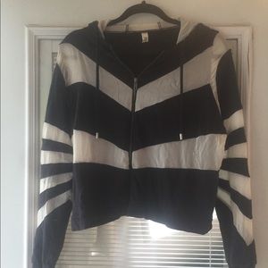 New Balance Sheer Hoodie by Heidi Klum